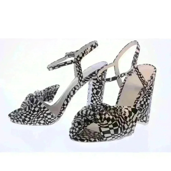 NEW NIB ASOS HEALER Women's Printed Heeled Sandals Heels Sz 5.5 US $59 - Picture 4 of 9